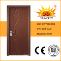 Puerta económica de madera MDF puerta de madera (SC-P027)